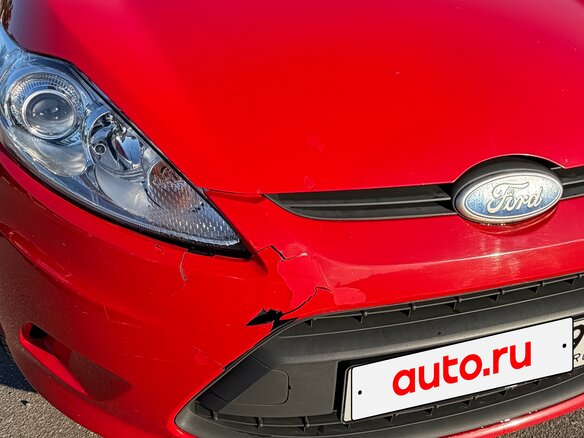 2009 Ford Fiesta Mk6, красный - вид 19