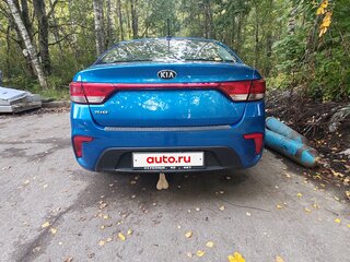2017 Kia Rio IV, синий, 1020000 рублей, вид 4