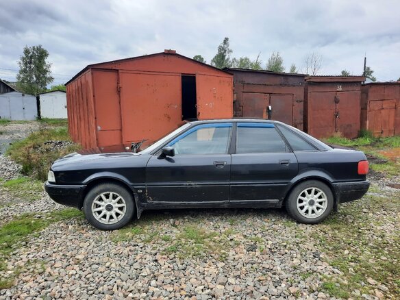 1994 Audi 80 V (B4), чёрный - вид 3