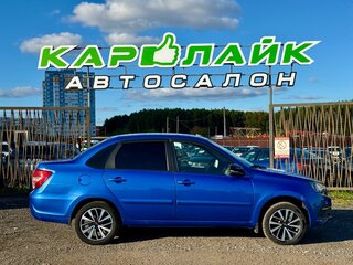2020 Lada (ВАЗ) Granta I Рестайлинг, синий, 599000 рублей, вид 4