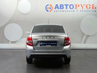 2019 Lada (ВАЗ) Granta I Рестайлинг, серебристый, 449000 рублей, вид 4