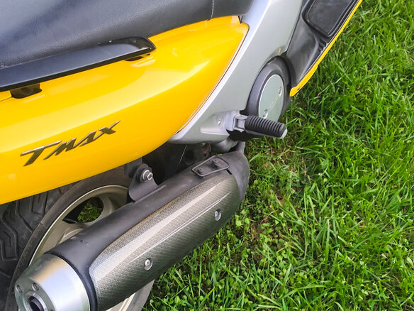 2001 Yamaha TMAX, жёлтый, 280000 рублей - вид 16