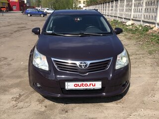 2009 Toyota Avensis III, фиолетовый, 800000 рублей, вид 1