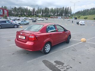 2007 Chevrolet Aveo I Рестайлинг, красный, 250000 рублей, вид 3