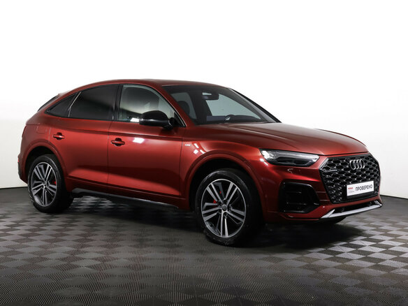 2020 Audi Q5 Sportback L 45 TFSI I (FY), красный - вид 2