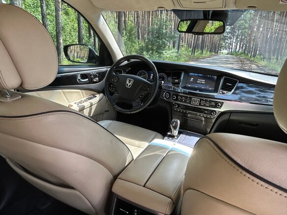 2015 Hyundai Equus II Рестайлинг, чёрный, 1550000 рублей - вид 7