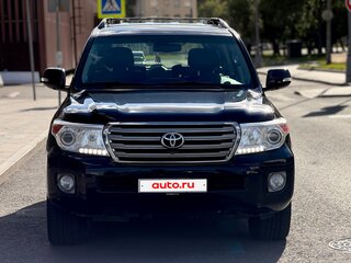 2012 Toyota Land Cruiser 200 Series Рестайлинг 1, чёрный, 3300000 рублей, вид 2