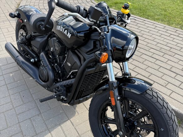 2024 Indian Scout, чёрный, 1390000 рублей - вид 3