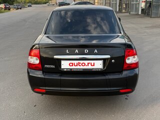2017 Lada (ВАЗ) Priora I Рестайлинг, чёрный, 475000 рублей, вид 4
