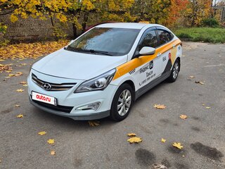 2016 Hyundai Solaris I Рестайлинг, белый, 480000 рублей, вид 1