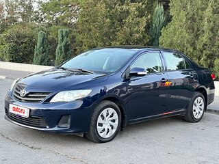 2011 Toyota Corolla X (E140, E150) Рестайлинг, синий, 1175000 рублей, вид 3