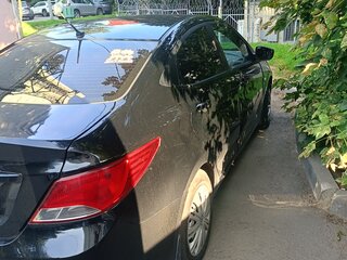 2015 Hyundai Solaris I Рестайлинг, чёрный, 750000 рублей, вид 5