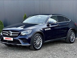2018 Mercedes-Benz GLC Coupe 300 I (C253), синий, 3950000 рублей, вид 2