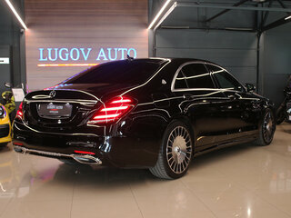 2018 Mercedes-Benz S-Класс 450 Long VI (W222, C217) Рестайлинг, чёрный, 5480000 рублей, вид 5