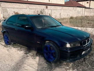 1995 BMW 3 серии Compact 316i III (E36), фиолетовый, 210000 рублей, вид 2