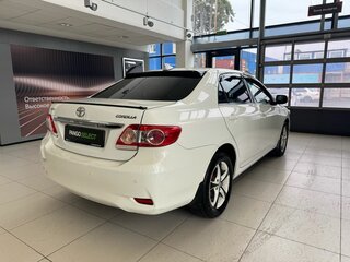 2012 Toyota Corolla X (E140, E150) Рестайлинг, белый, 929000 рублей, вид 4