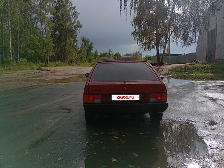 1991 Lada (ВАЗ) 2109, пурпурный, 80000 рублей, вид 4
