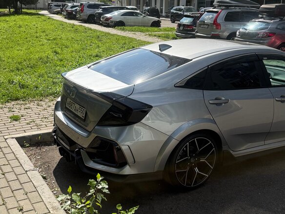 2016 Honda Civic X, серый, 1899000 рублей - вид 13