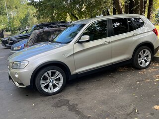 2012 BMW X3 28i xDrive II (F25), серебристый, 1700000 рублей, вид 5