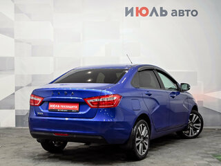2022 Lada (ВАЗ) Vesta I, синий, 1090000 рублей, вид 4