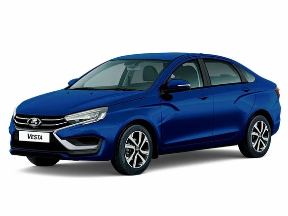 2026 Lada (ВАЗ) Vesta I Рестайлинг (NG), синий