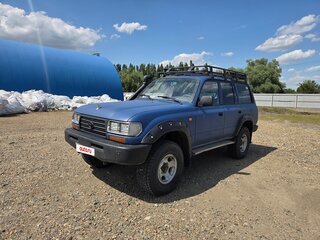 1996 Toyota Land Cruiser 80 Series Рестайлинг, синий, 2300000 рублей, вид 1