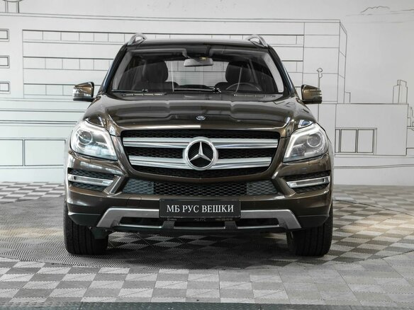 2014 Mercedes-Benz GL-Класс 400 II (X166), коричневый - вид 3