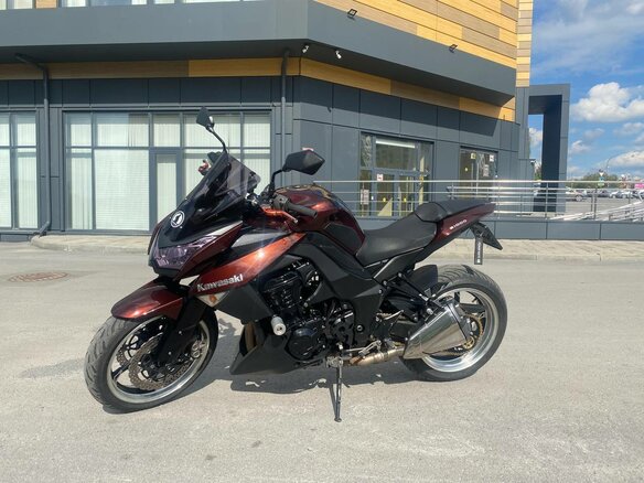 2010 Kawasaki Z 1000, коричневый, 680000 рублей