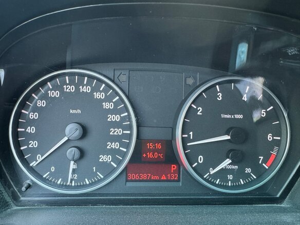 2007 BMW 3 серии 320i V (E90/E91/E92/E93), синий - вид 9