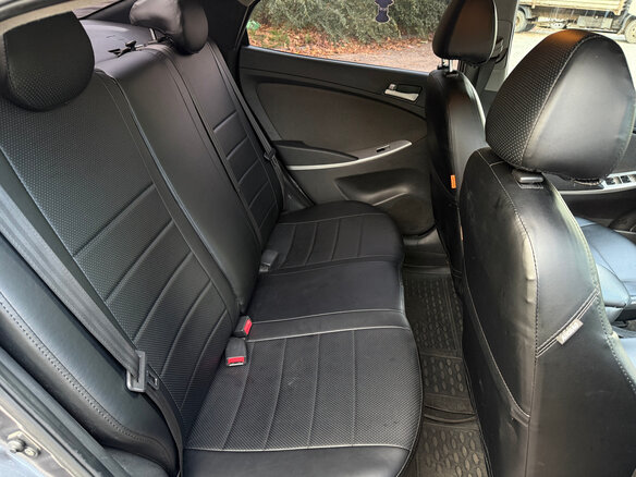 2011 Hyundai Solaris I, серый, 595000 рублей - вид 15