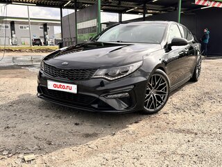 2018 Kia Optima IV Рестайлинг, чёрный, 2250000 рублей, вид 4