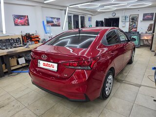 2018 Hyundai Solaris II, красный, 1550000 рублей, вид 4