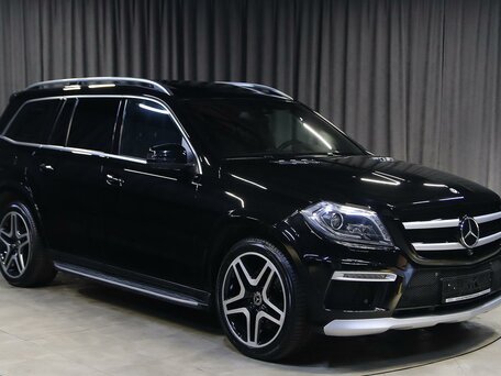 2015 Mercedes-Benz GL-Класс 350 II (X166), чёрный, 2949000 рублей, вид 3