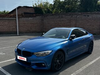2013 BMW 4 серии 435i xDrive F32/F33/F36, синий, 3100000 рублей, вид 4