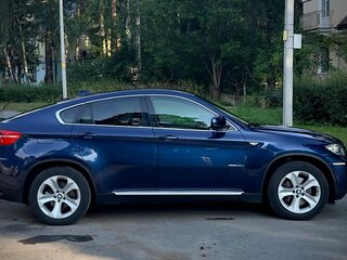 2009 BMW X6 30d I (E71), синий, 2100000 рублей, вид 4