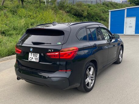 2017 BMW X1 18d xDrive II (F48), чёрный, 1650000 рублей, вид 3