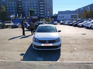 2019 Volkswagen Polo V Рестайлинг, белый, 650000 рублей, вид 1