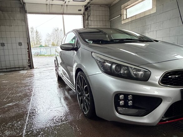 2015 Kia Ceed GT I Рестайлинг, серебристый, 1250000 рублей - вид 18