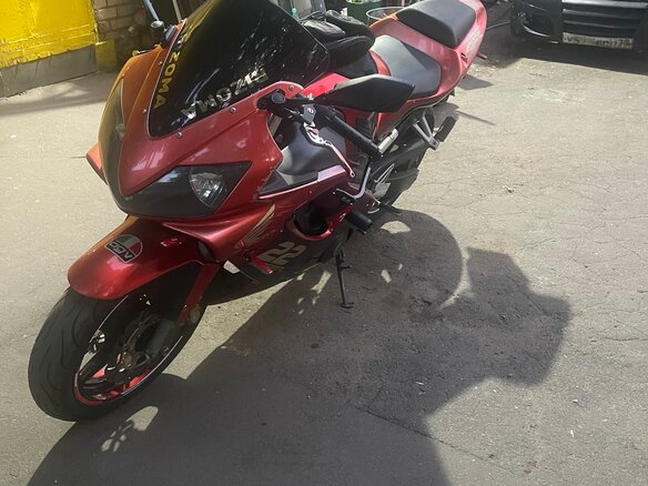 2002 Honda CBR 600F, красный, 400000 рублей - вид 23