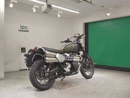 2026 Triumph Scrambler, зелёный, 1330000 рублей, вид 5