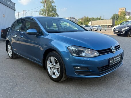 2013 Volkswagen Golf VII, голубой, 1270000 рублей, вид 4