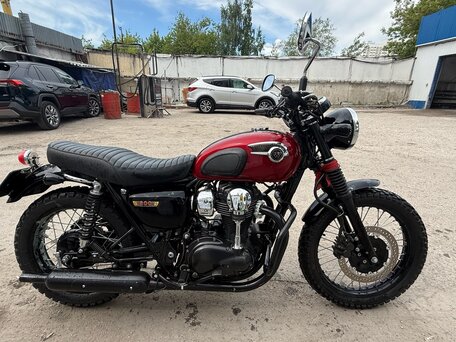 2013 Kawasaki W 800, красный, 600000 рублей, вид 3