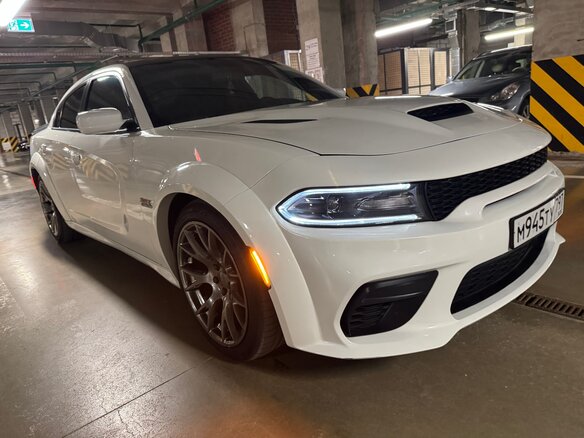 2019 Dodge Charger R__T VII (LD) Рестайлинг, белый, 4200000 рублей - вид 7