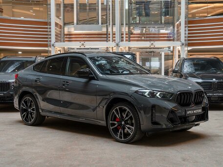 2026 BMW X6 M60i III (G06) Рестайлинг, серый, 19990000 рублей, вид 3