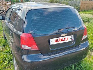 2004 Chevrolet Aveo I, чёрный, 230000 рублей, вид 4