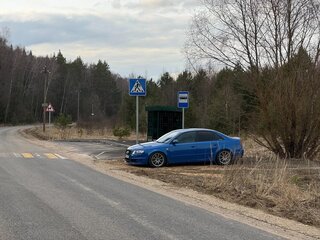 2007 Audi A4 III (B7), голубой, 1000000 рублей, вид 3