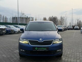 2019 Skoda Rapid I Рестайлинг, синий, 1250000 рублей, вид 3