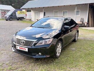 2013 Toyota Camry VII (XV50), чёрный, 1650000 рублей, вид 1