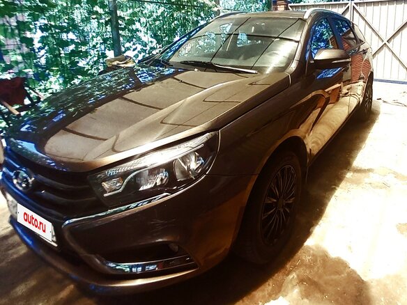 2019 Lada (ВАЗ) Vesta SW I, коричневый, 1100000 рублей