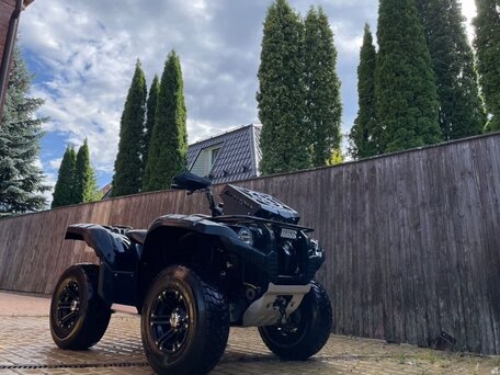 2013 Yamaha Grizzly 700, чёрный, 945000 рублей, вид 5